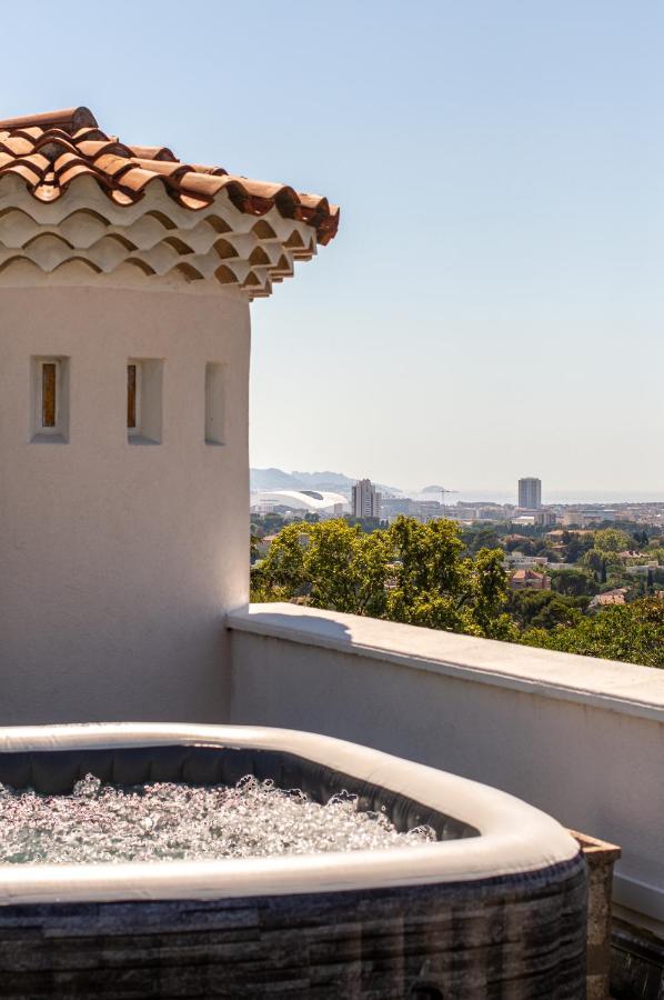 Apartamento La Bastide De Saint Barnabe - Jacuzzi Terrasse Clim Wifi Parking Petanque Marsella Exterior foto